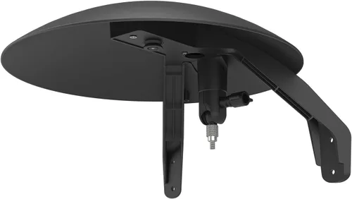 Vista 2 de Holicfun Cubierta de sombra de lluvia con soporte ajustable para cámara exterior, color negro (paquete de 2)