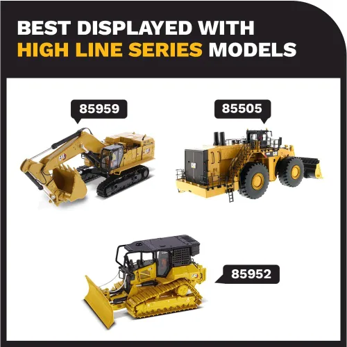 Vista 7 de Manipulador de materiales Caterpillar MH3040 1:50 - Serie High Line de Diecast Masters - 85958