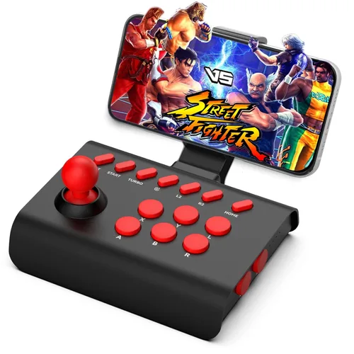 Vista 9 de arVin Arcade Fight Stick Joystick Game Controller for iPhone iOS Android PC Fighting Stick for Nintendo SwitchPS3PS4 Arcade Rocker Gamepad with