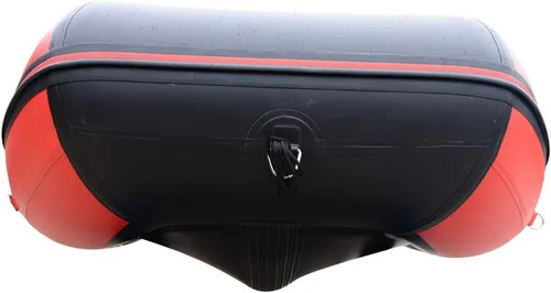 Vista 7 de BRIS Bote inflable de 8.8 pies de barco pontón de pesca tierno con piso de aluminio