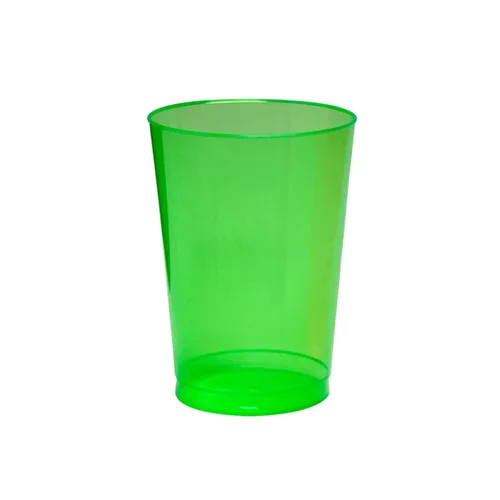 Vista 14 de Vasos de plástico para fiestas de Party Essentials, 9 onzas de capacidad, con brillo, Variado neón, 500