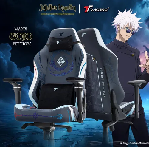 Vista 5 de TTRACING Jujutsu Kaisen Guardian - Silla de juegos con respaldo alto, Gojo Satoru Gojo