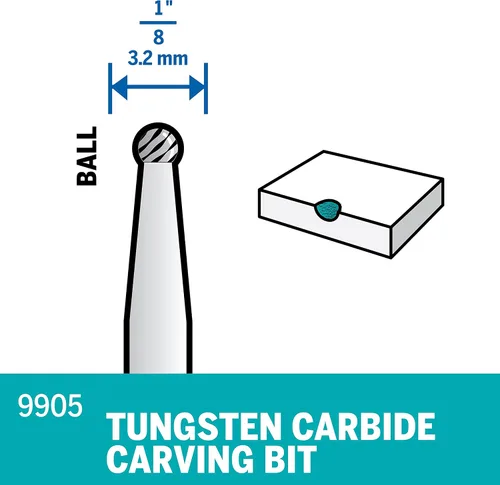 Vista 2 de Dremel 9905 - Cortador de carburo de tungsteno