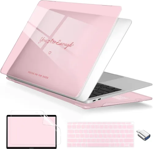 Vista 14 de Batianda Funda personalizable para MacBook Air M1 de 13 pulgadas modelo A2337 A2179 A1932 versión 2021 2020 2019, carcasa rígida pintada en 3D