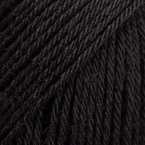 Vista 3 de Mezcla de alpaca y lana superfina, Drops Nord, 2 o fina, peso de dedos, 4 capas, 1.8 onzas, 186 yardas por bola (01 blanco apagado)