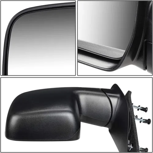 Vista 3 de DNA MOTORING OEM-MR-FO1320337 FO1320337 OE estilo manual del conductor/lado izquierdo espejo de puerta compatible con 08-09 E150 E250 E350 E450