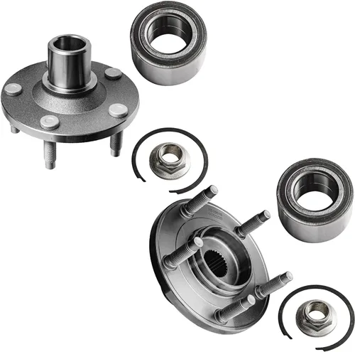 Vista 2 de Detroit Axle - Kit de bujes de rodamiento de rueda delantera para Ford