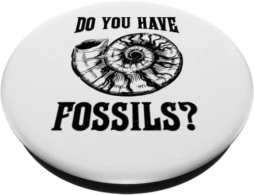 Vista 2 de Fossiling Paleontólogo Fósil Colector Fósil Caza PopSockets Estándar PopGrip