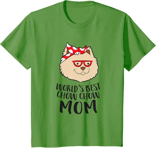 Vista 16 de World's Best Chow Chow mamá lindo Chow Chow perro mamá camiseta Blanco