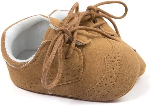 Vista 2 de ESTAMICO Zapatos para bebés niños Prewalker PU Sneakers