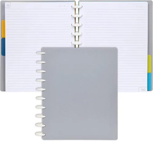 Vista 127 de Talia - Cuadernos de notas con tapas, planificador, personalizables, (Rosa de los 90, Junior (5.5 pulgadas x 8.5 pulgadas))