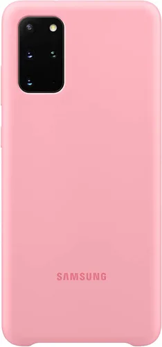 Vista 5 de Samsung Funda para Galaxy S20+ Plus, cubierta trasera de silicona, color negro (versión de EE. UU. con garantía) (EF-PG985TBEGUS)