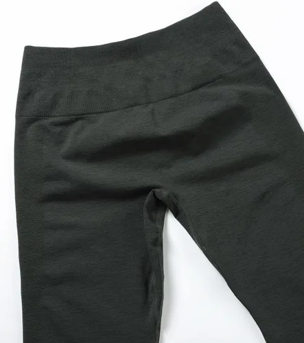 Vista 8 de AUROLA - Leggings de entrenamiento para mujer, diseño sin costuras, con control de abdomen, para gimnasio, acondicionamiento físico, pantalones