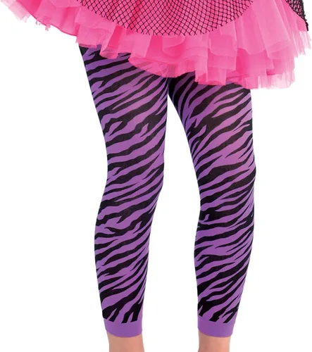 Vista 3 de Amscan Awesome 80's Party Totally Tubular Colorful Graphic Costume (1 pieza), multicolor, 17 x 11.5 pulgadas