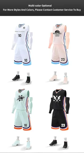 Vista 6 de Camisetas de baloncesto personalizadas con cualquier nombre y número del equipo, camisetas de baloncesto para hombres, niños, adultos, conjunto