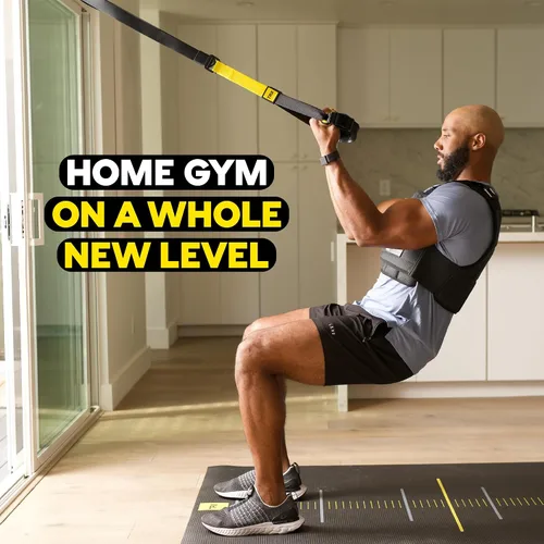 Vista 2 de TRX Entrenador de suspensión Pro3 + TRX Training Membresía bajo demanda de 6 meses
