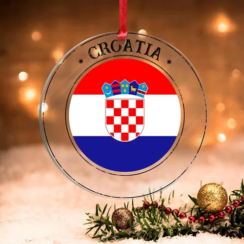 Vista 11 de Bandera de Bélgica, adornos de decoración para árbol de Navidad, bandera nacional, decoración para árbol de Navidad, colgante colgante, adornos