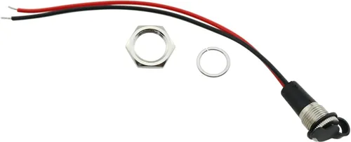 Vista 5 de Heyous 5 unids 0.217x0.083 in 10A DC-099 Cable de alimentación Enchufe Roscado Hembra Adaptador de Conector de Montaje Barril Jack Panel Adaptador