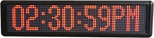 Vista 10 de Protable Gym Timer Led Control remoto Información Texto LED Displ-ay Board p7.62 Interior programable Información Rolling Sign Board Outdoor Digital