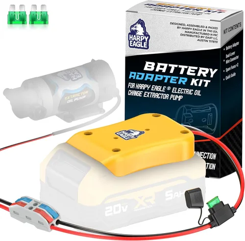 Vista 8 de Bomba Extractadora de Aceite Eléctrica Harpy Eagle 12/24V 100W, Bomba Extractadora de Líquido de Cambio de Aceite Portátil para Automotriz, Coches