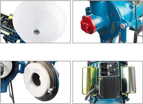 Vista 9 de Máquina moledora eléctrica 2 en 1 húmeda y seca, 2200 W, resistente 110 V, molinillo eléctrico para maíz, arroz, trigo, granos, granos de café +