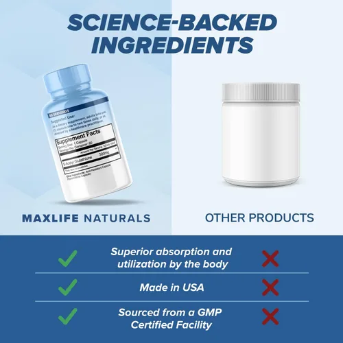 Vista 5 de S-acetil L-glutatión 300mg - 60 cápsulas resistentes a los ácidos, suplemento de acetil glutatión de alta biodisponibilidad para bienestar celular