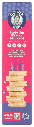 Vista 7 de GOODIE GIRL Cookie Cr?®me - Pastel de cumpleaños, 10.6 onzas