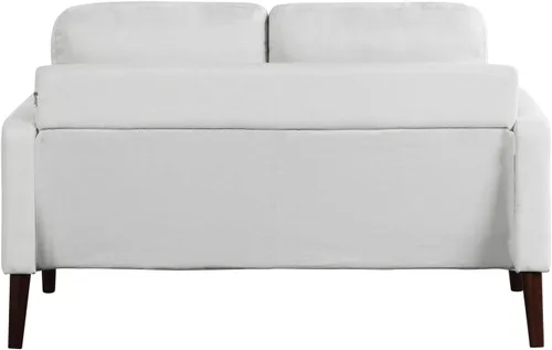 Vista 4 de LifeStyle Solutions Nolan - Sofá biplaza, color gris claro