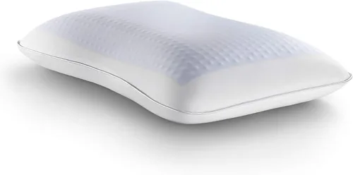 Vista 5 de PureCare Almohada refrescante de espuma viscoelástica y gel con comodidad reversible, tamaño Queen (PCFRIOG609)