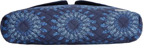 Vista 9 de Travelon Bolso cruzado antirrobo, dos bolsillos, Girasol Geo, Bolso cruzado clásico antirrobo