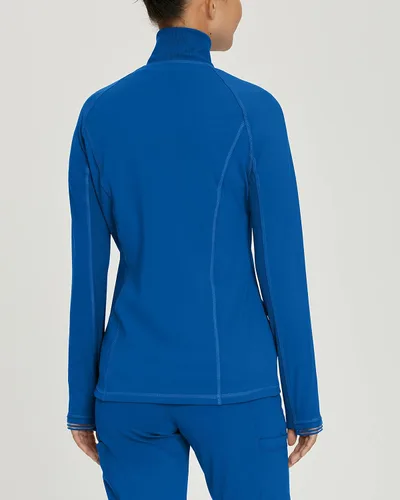 Vista 3 de Urbane Impulse Slim Fit Extreme Stretch 2-Pocket Scrub Jacket for Women 9742