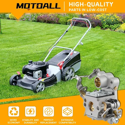 Vista 2 de MOTOALL Carburador C1M-W26 para motosierra Poulan Pro PP4218 PP4218A con filtro de aire 530057869, 2 x 3.5 x 630 manguera de línea de combustible