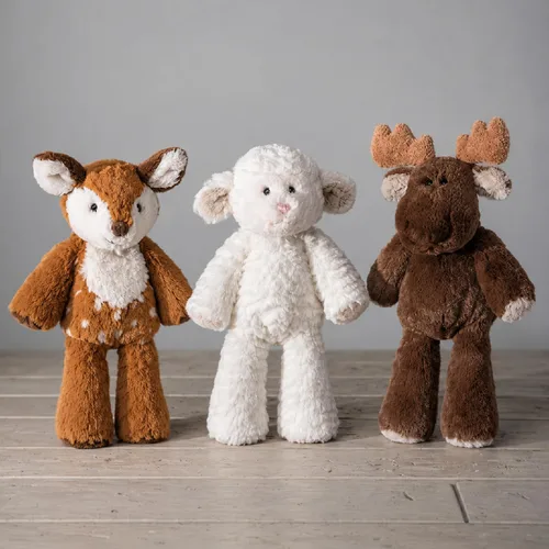 Vista 6 de Mary Meyer - Peluche de animal de juguete Marshmallow Zoo, 9 pulgadas, Junior Cervatillo