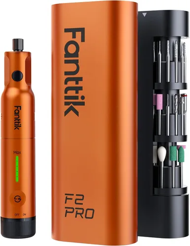 Vista 10 de Fanttik F2 PRO Cordless Rotary Tool Kit with Strong Magnetic Motor 5 Speed Rojo