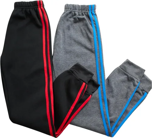 Vista 4 de Pro Athlete Boys' Sweatsuit Set - 4 Piece Active Fleece Hoodie Sweatshirt and Jogger Sweatpants (8-16)