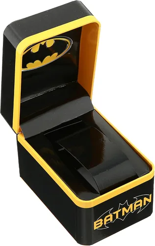 Vista 3 de DC Comics - Reloj de cuarzo para niño con correa de plástico, multicolor, 14 (modelo BAT8117AZ)