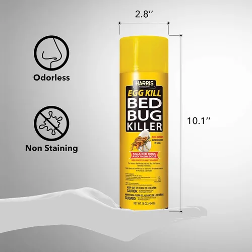 Vista 8 de Harris insecticida para ácaros y sus huevos, spray en aerosol de 16 oz