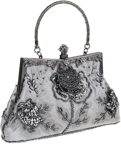 Vista 3 de Ro Rox Marie - Bolso de mano estilo vintage con cuentas Peaky Blinders de los años 20