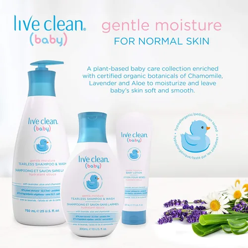 Vista 3 de Live Clean Baby Gentle Moisture Non Petroleum Jelly, 4.23 oz
