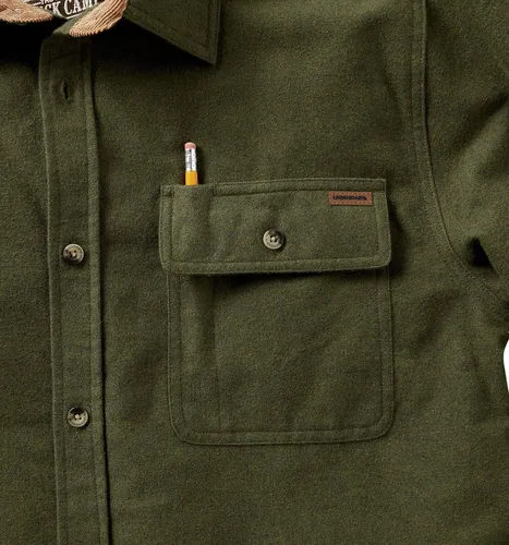 Vista 3 de Legendary Whitetails Camisa de franela para hombre Buck Camp