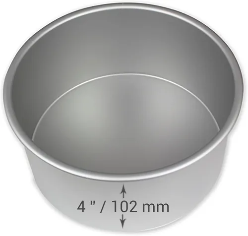 Vista 4 de PME Molde de Horneado de Aluminio Profesional Redondo 8 x 4 pulgadas