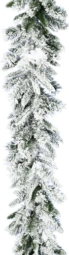 Vista 16 de Fraser Hill Farm - Árbol de Navidad preiluminado Mountain Pine de 6.5 pies, con luces inteligentes incandescentes blancas, muy nevado, follaje