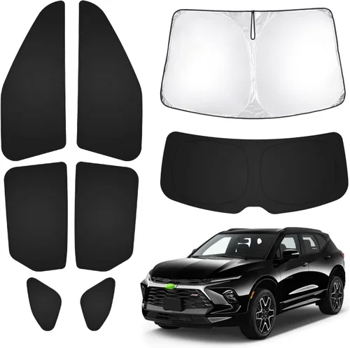 Vista 77 de T TGBROS Parasol para parabrisas para BMW X1 F48 2016 2017 2018 2019 2020 2021 2022 para ventana de automóvil, con bloqueo UV grueso y opaca