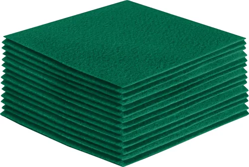 Vista 112 de FabricLA Hojas de fieltro acrílico para manualidades, cuadrados de fieltro precortados suaves de 4 x 4 pulgadas (3.9 in x 3.9 in), utiliza hojas