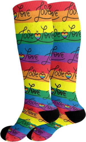 Vista 2 de devor Boot Socks Women Casual Sock Women Casual Socks Fashion gay love is love lesbian gay gay pride bi pride Socks