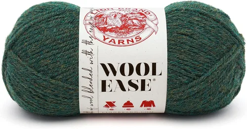 Vista 23 de Lion Brand Yarn, Wool-Ease - Ovillo de punto y ganchillo color rosa, 1