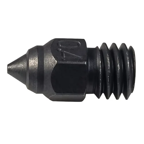 Vista 3 de Boquilla CR6 SE MK de acero endurecido a alta temperatura de 0.016 in compatible con Creality Ender 3 S1 Sprite Extruder Pro /Ender3 V2 / Pro/Neo