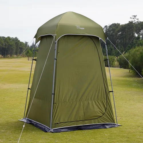 Vista 2 de Vidalido Tienda de ducha para acampar al aire libre, fácil instalación, tienda de campaña de privacidad, vestuario, tiendas de campaña portátiles