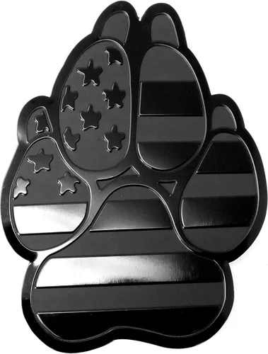 Vista 3 de Emblema de guardabarros de metal para autos, camiones (3 x 4 pulgadas, negro)