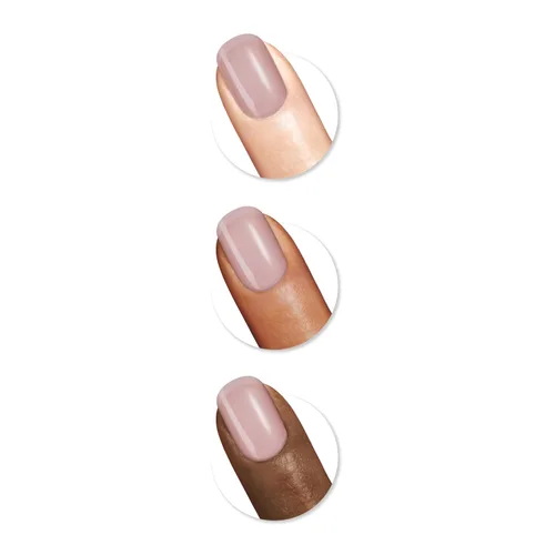 Vista 186 de Sally Hansen Xtreme Wear Esmalte de uñas sin rayas, acabado brillante, duradero, resistente a las astillas, transparente, color de uñas plateado 130